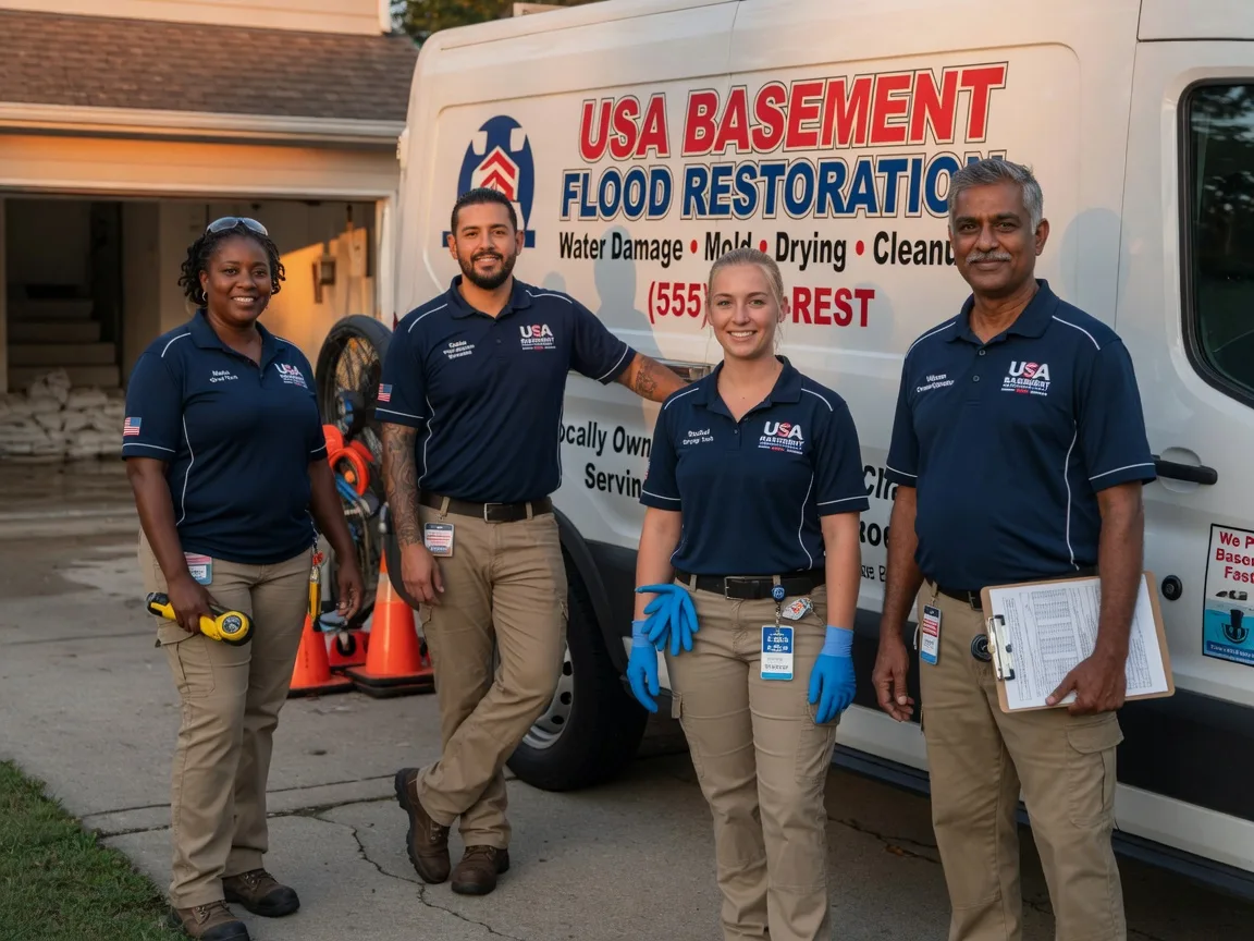 Basement Flood Cleanup company in Semmes, AL